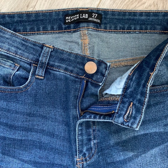 Design Lab Mid-Rise Skinny Jeans Sz 27 - Picture 3 of 5